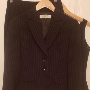 Tahari Black Skirt Set Elegant Formal Wear
